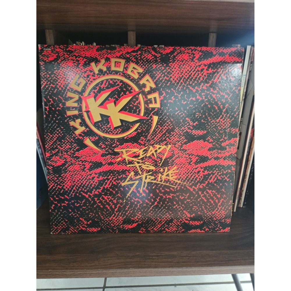 KING KOBRA READY TO STRIKE 12" Vinyl Vintage 1985